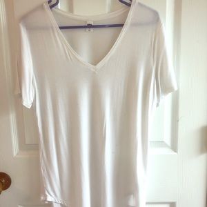White luxe shirt